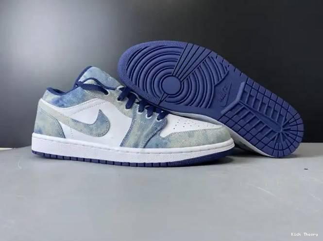 Kick Theory Jordan Washed 1 Denim CZ8455-100 Low Air 0513
